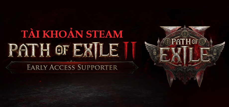 Path of Exile 2 - Lord of Ogham Supporter Pack - Tài khoản Steam mới
